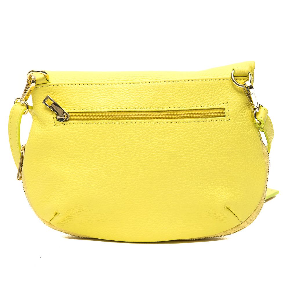 Bicolor Leather Handbag