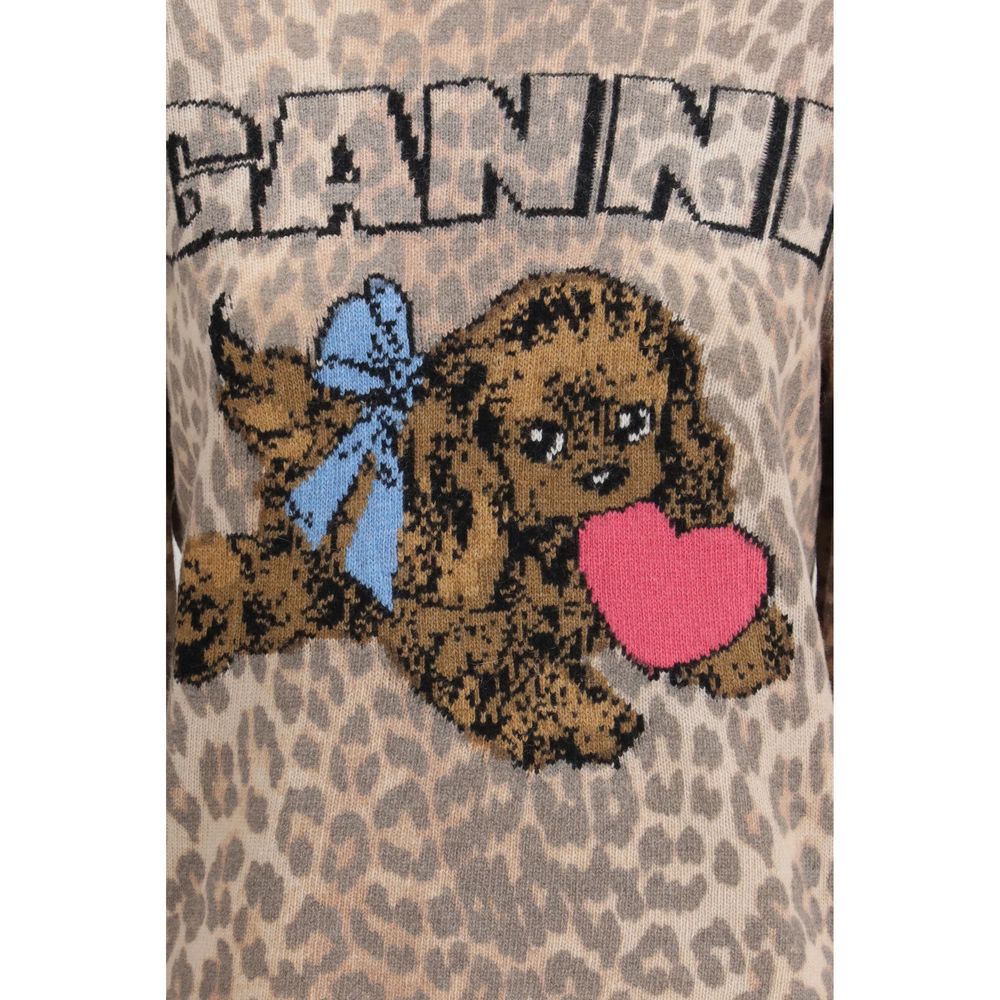 Brown Wool Sweatshirt