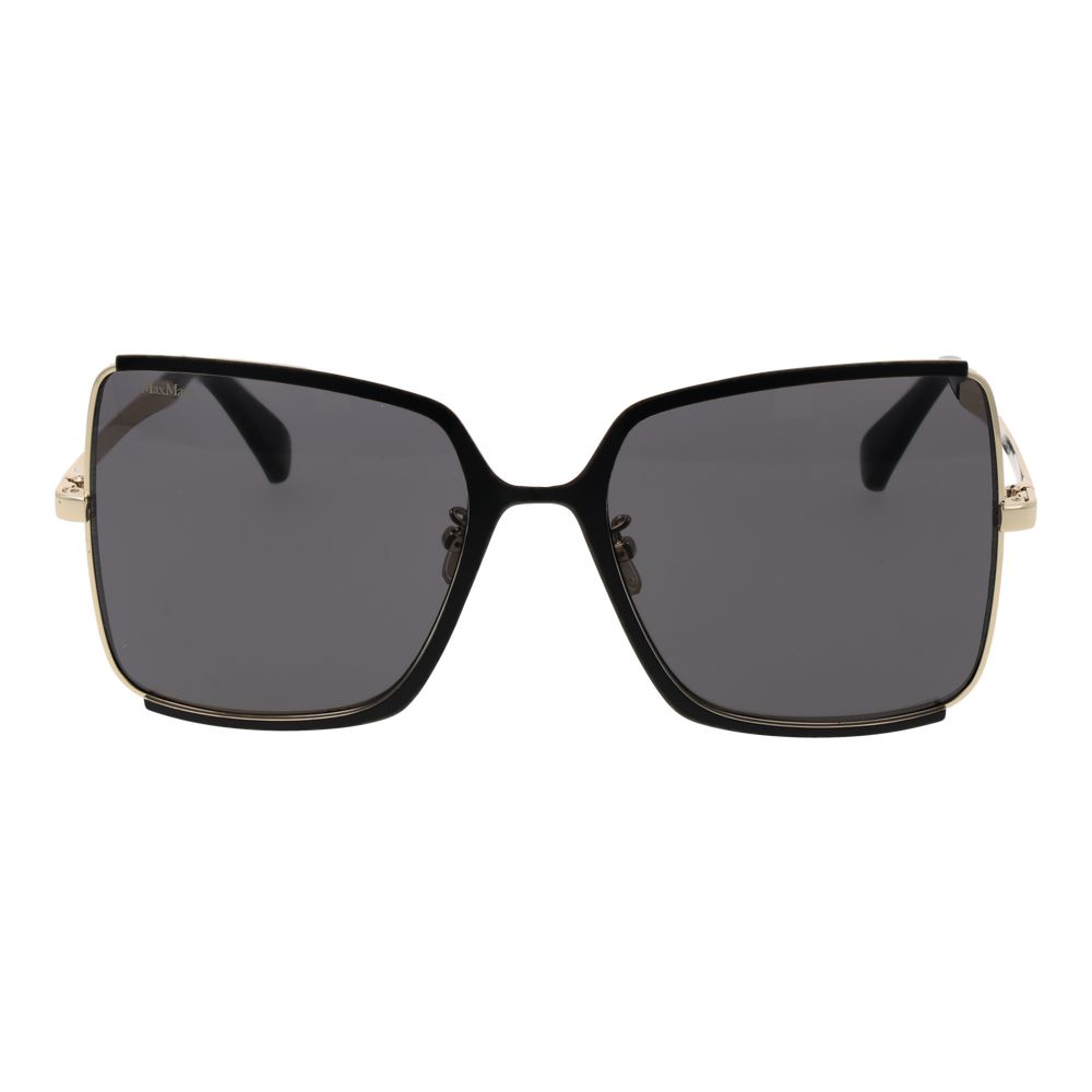 Black Metal Sunglasses