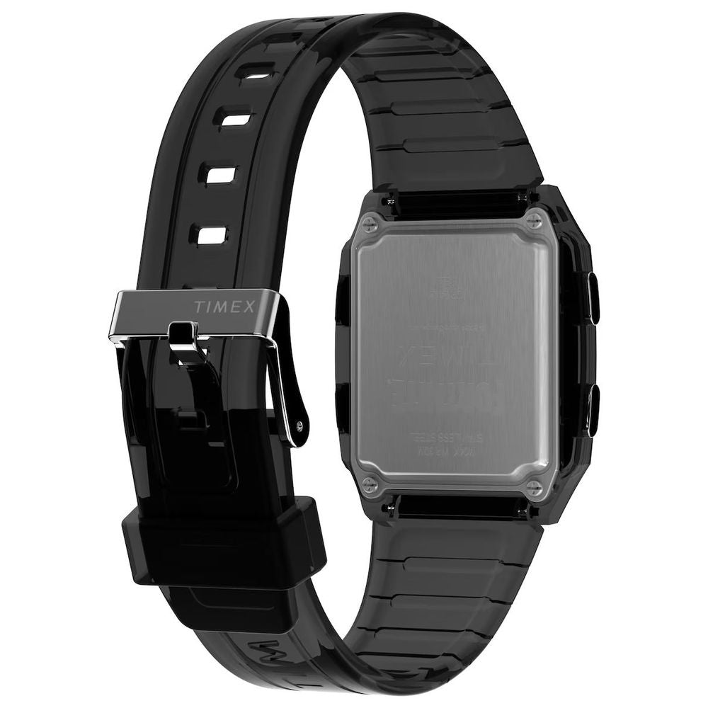 Black Rubber Digital Watch