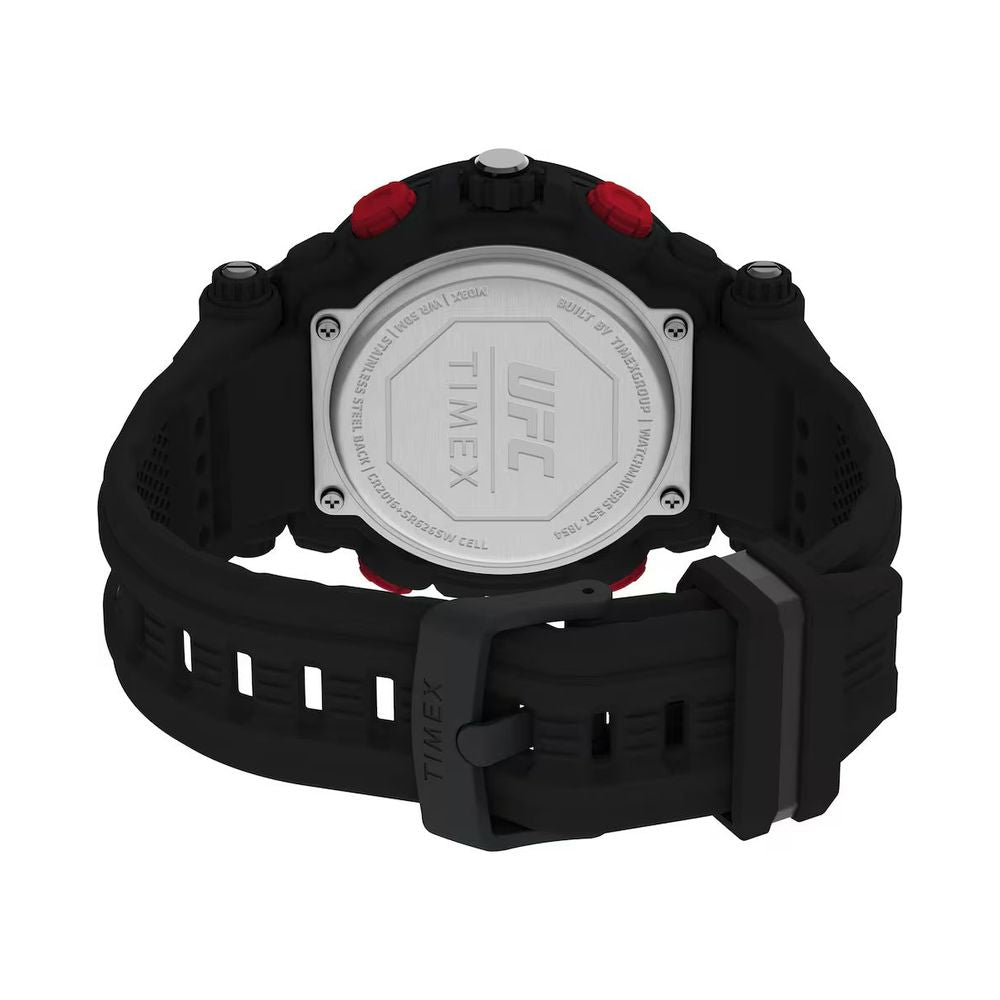 Black Rubber Digital Watch