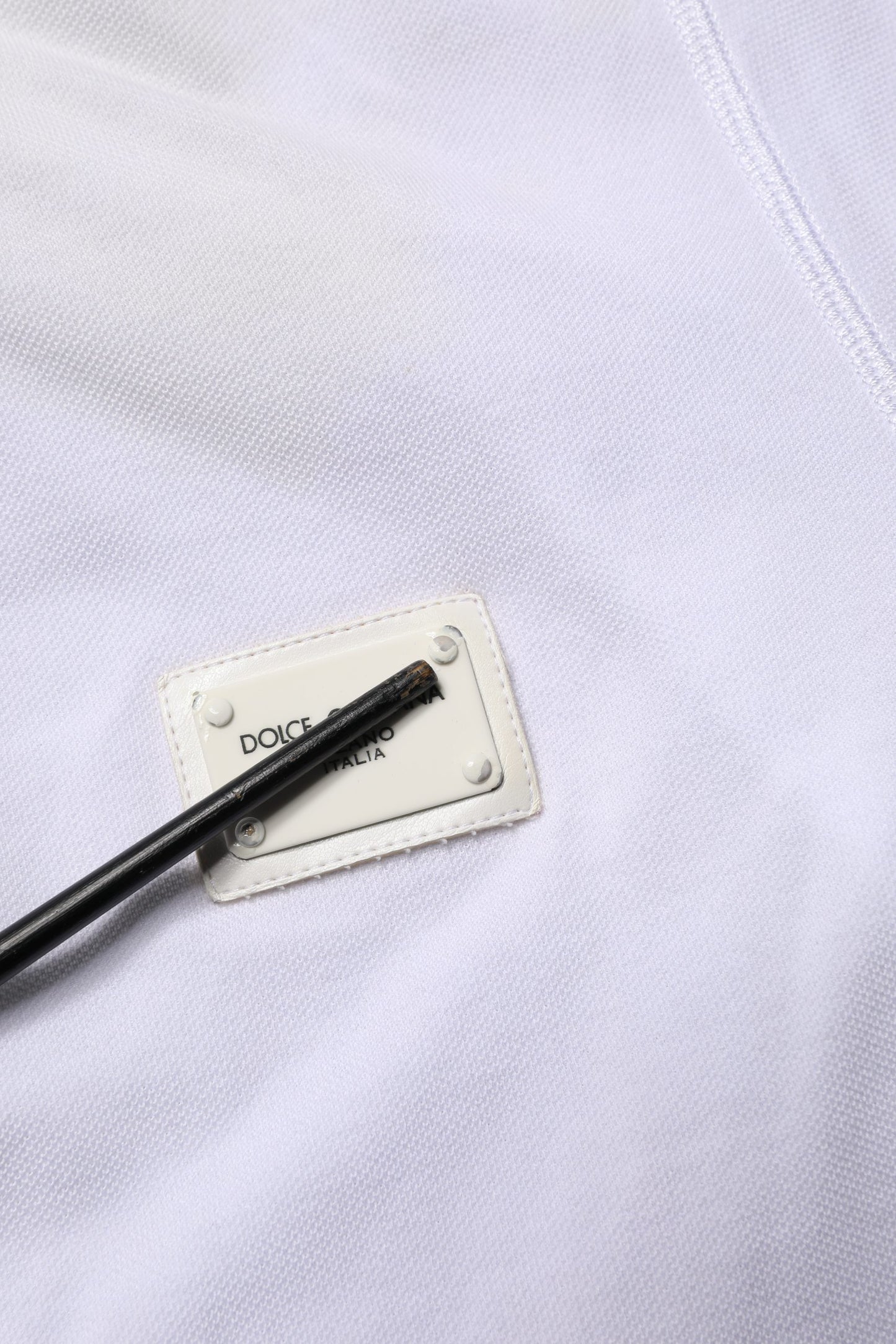 White Collared Short Sleeves Men Polo T-shirt