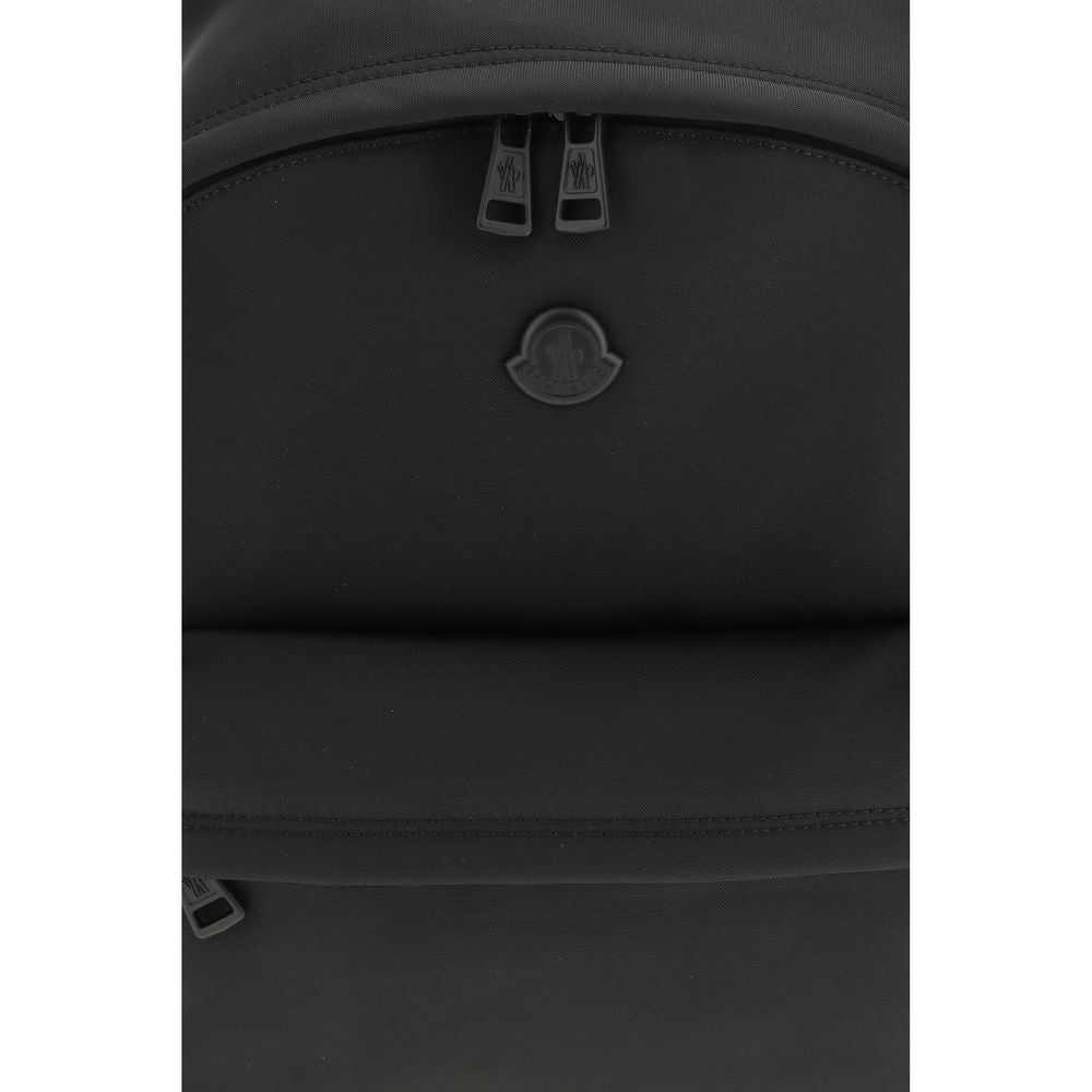 Black Fabric Backpack