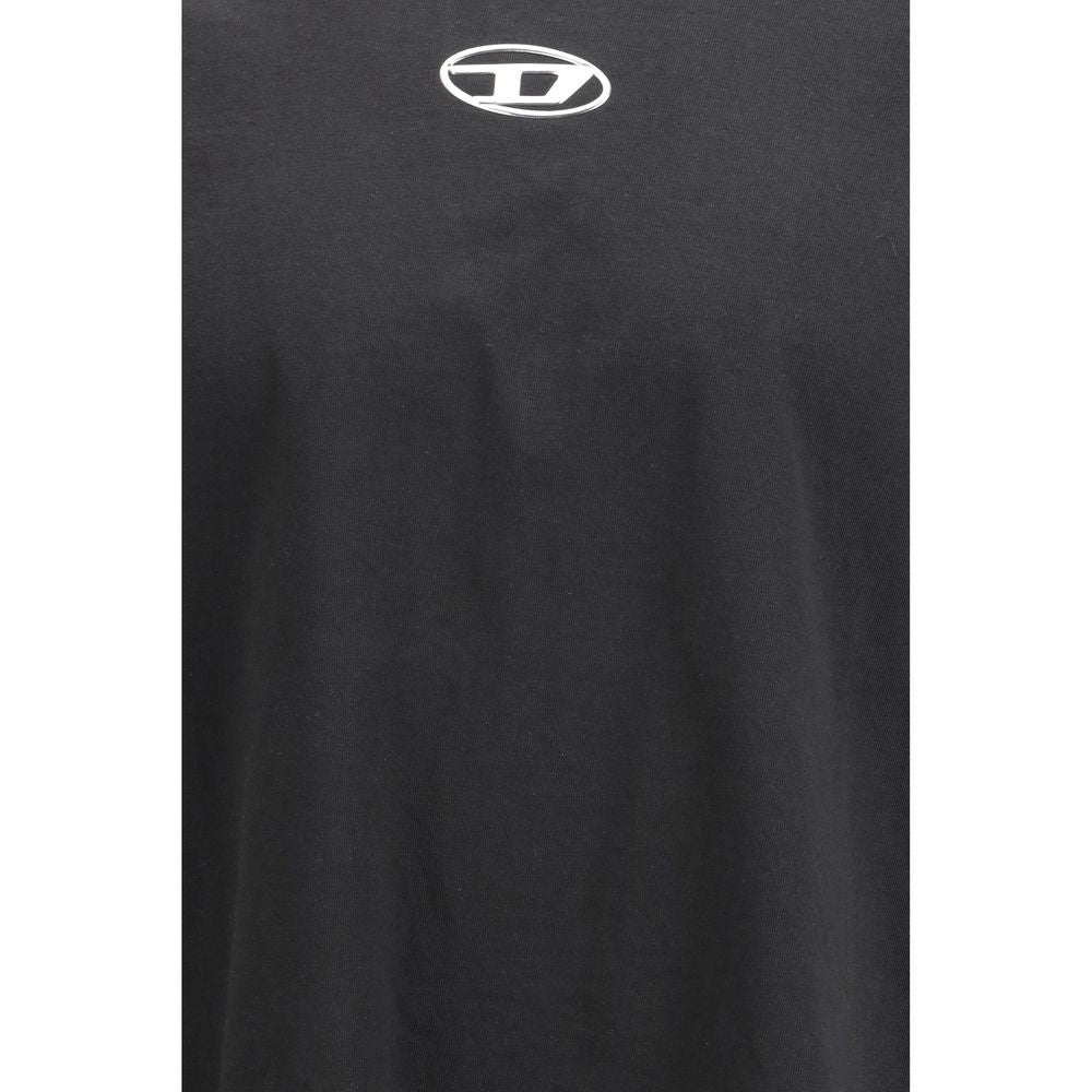 Black Cotton T-Shirt