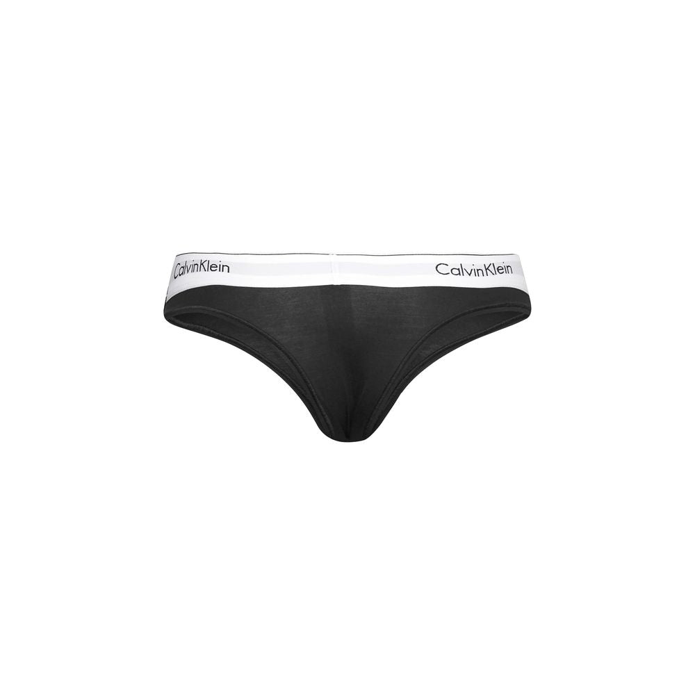 Black Cotton Pantie