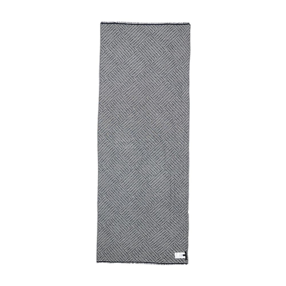 Blue Viscose Scarf