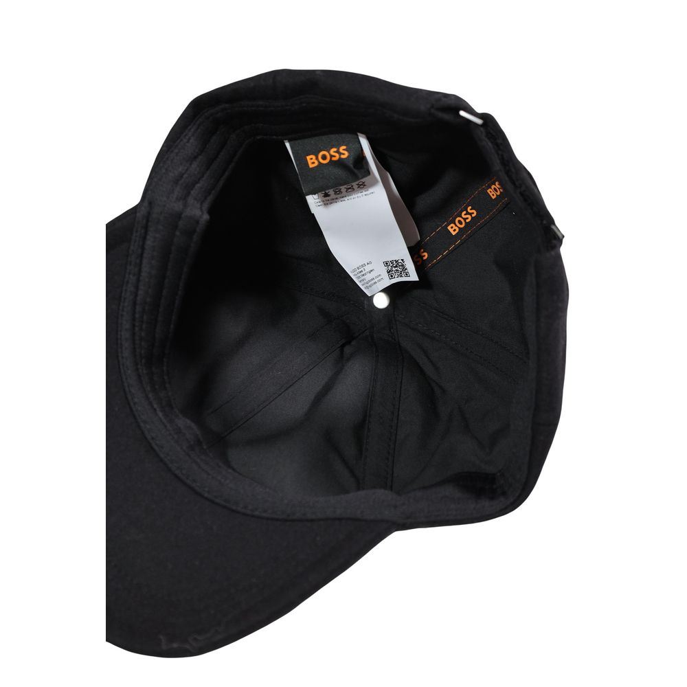Black Wool Cap (Baseball Hat)