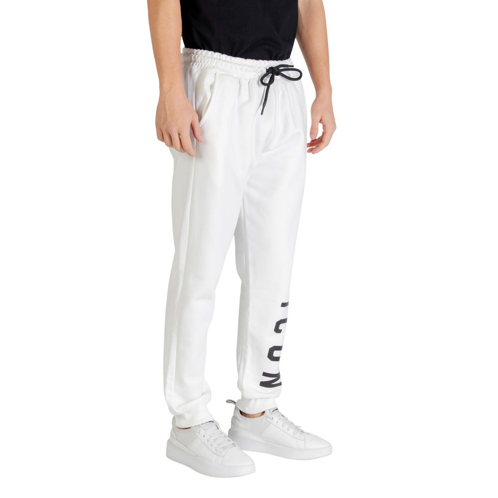 White Cotton Joggers (Workout Pants)