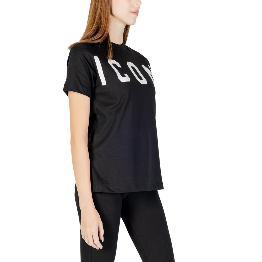 Black Cotton T-Shirt