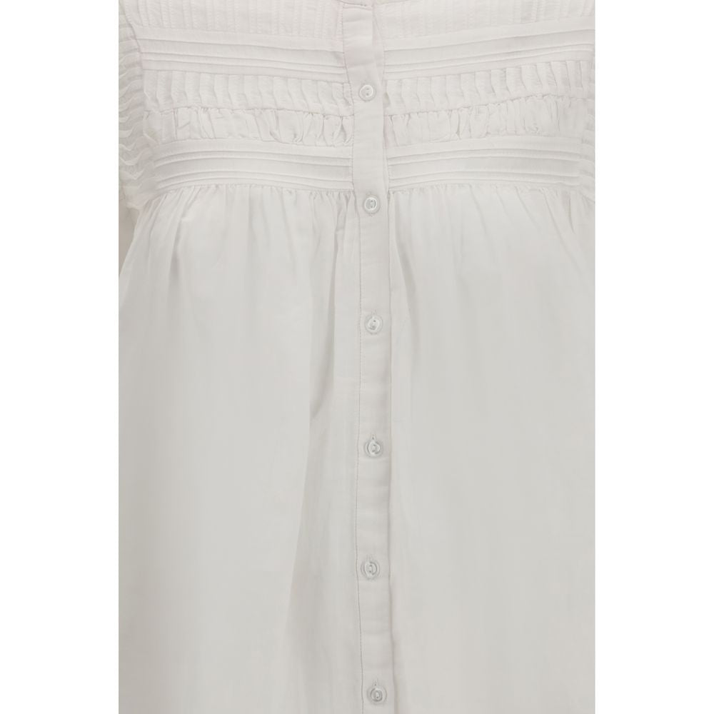 White Cotton Blouse