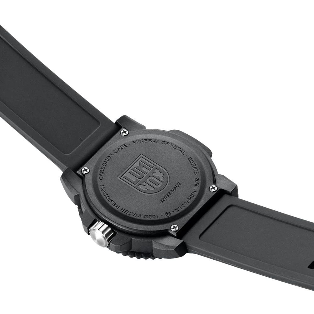 Black Resin Sport Watch