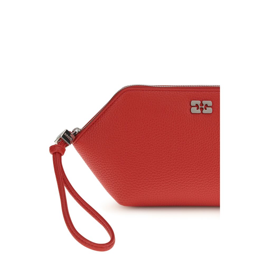 Multicolor Recycled Leather Clutch Bag