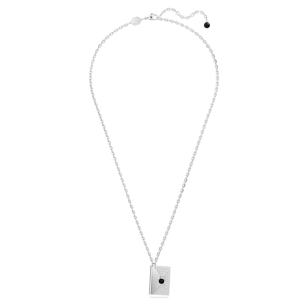 Gray Stainless Steel Necklace