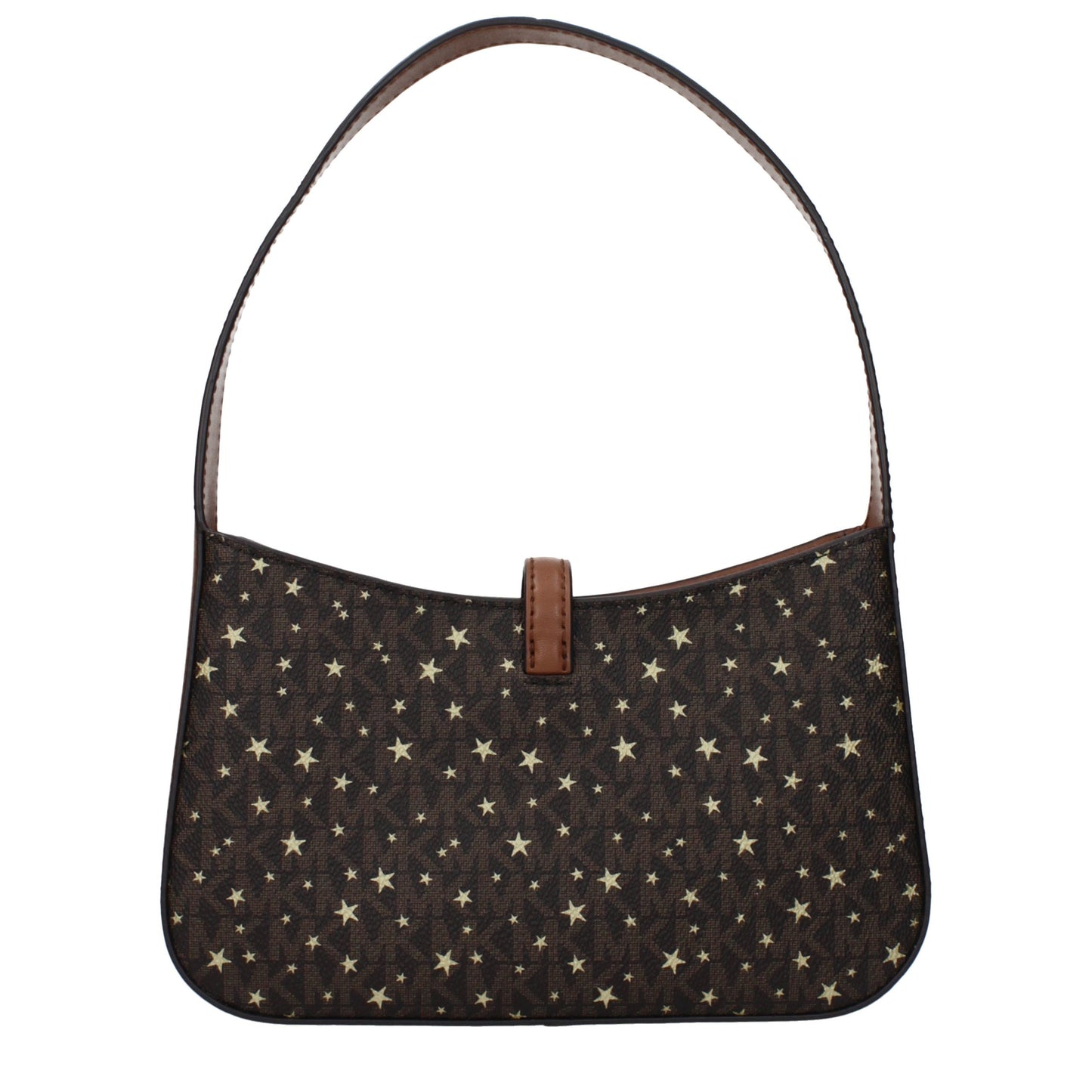 Brown Fabric Handbag