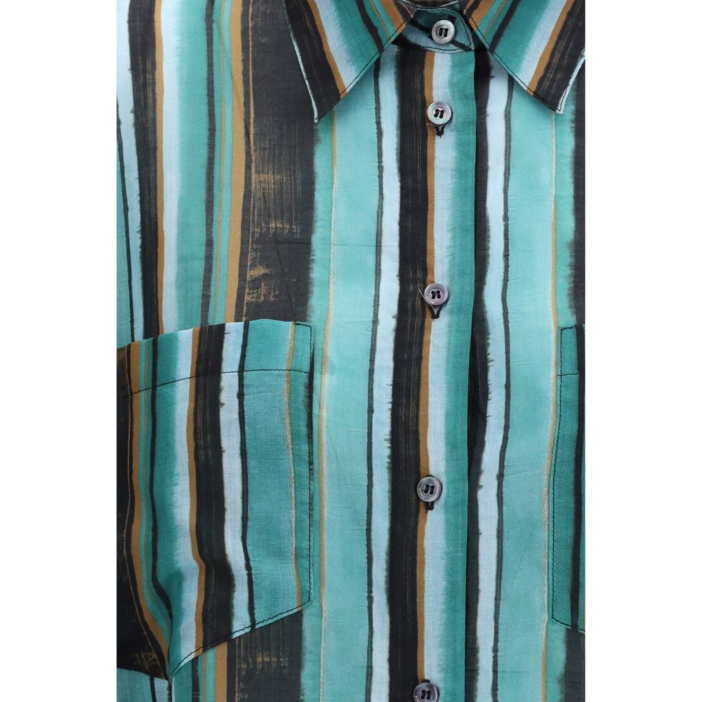 Multicolor Cotton Pattern Shirt