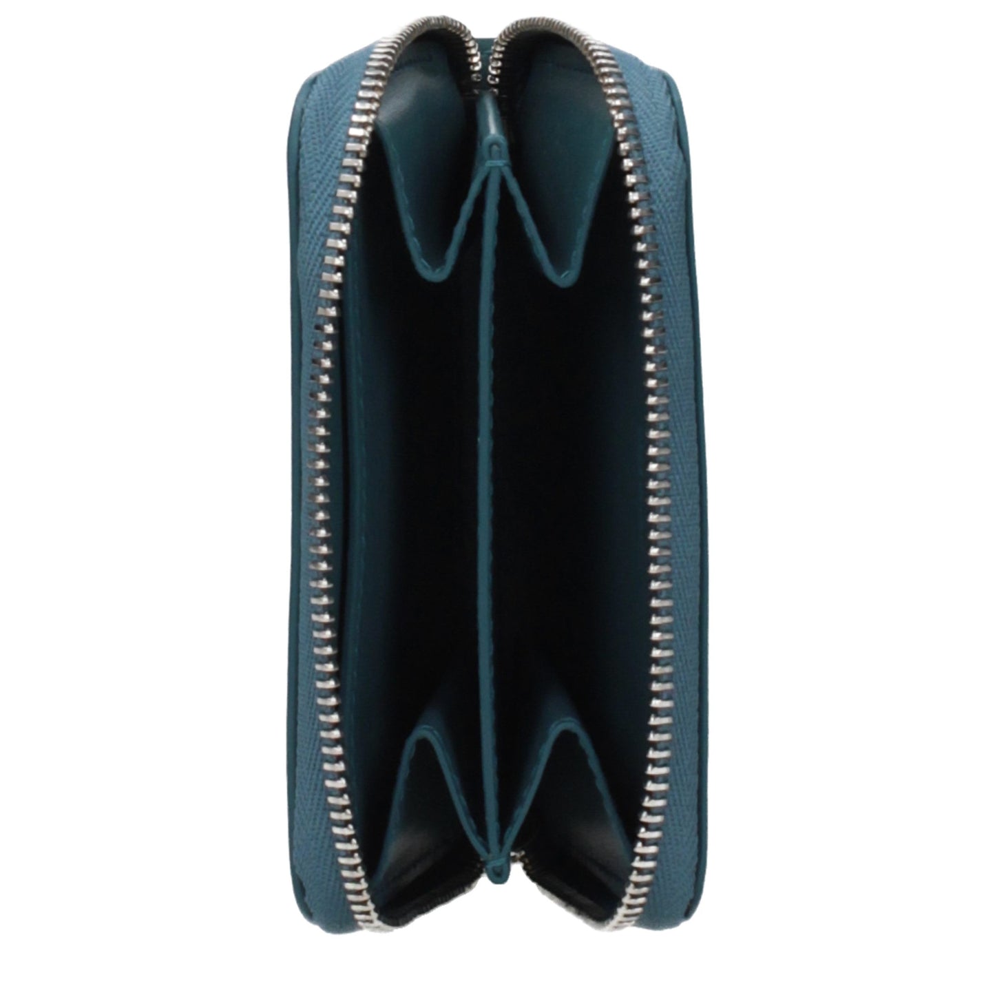 Blue Leather Wallet