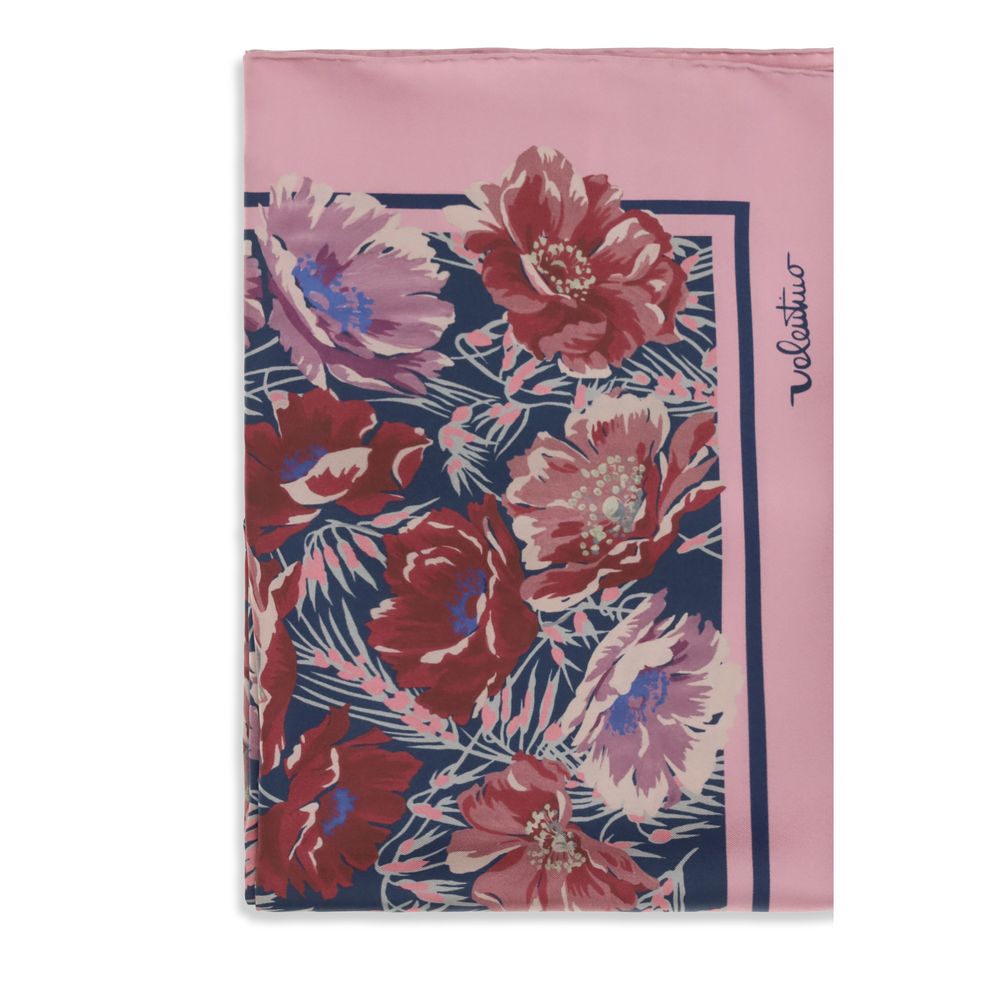 Multicolor Silk Scarf