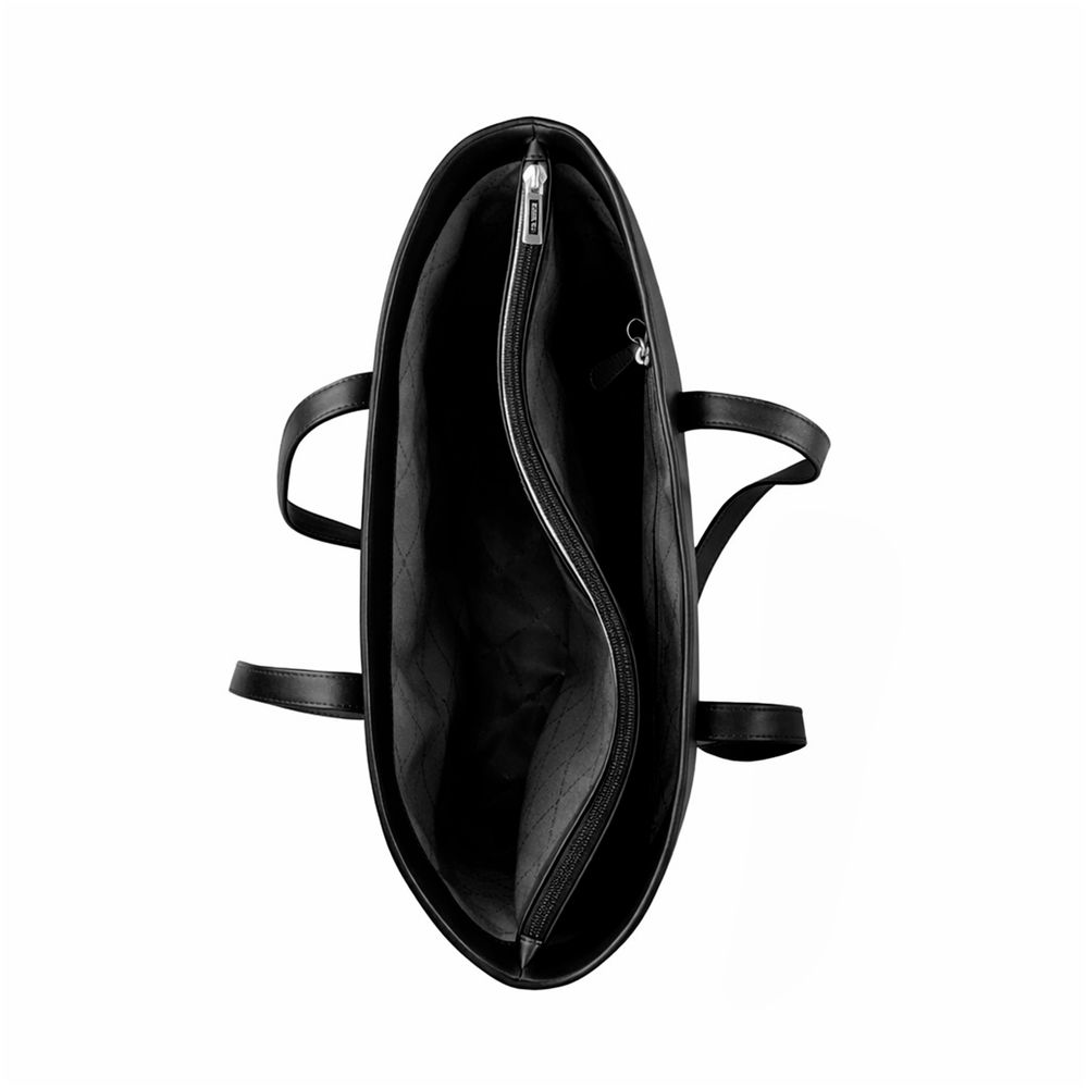 Black Fur Handbag
