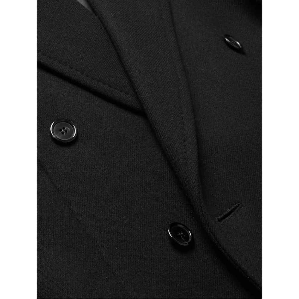 Black Wool Coat
