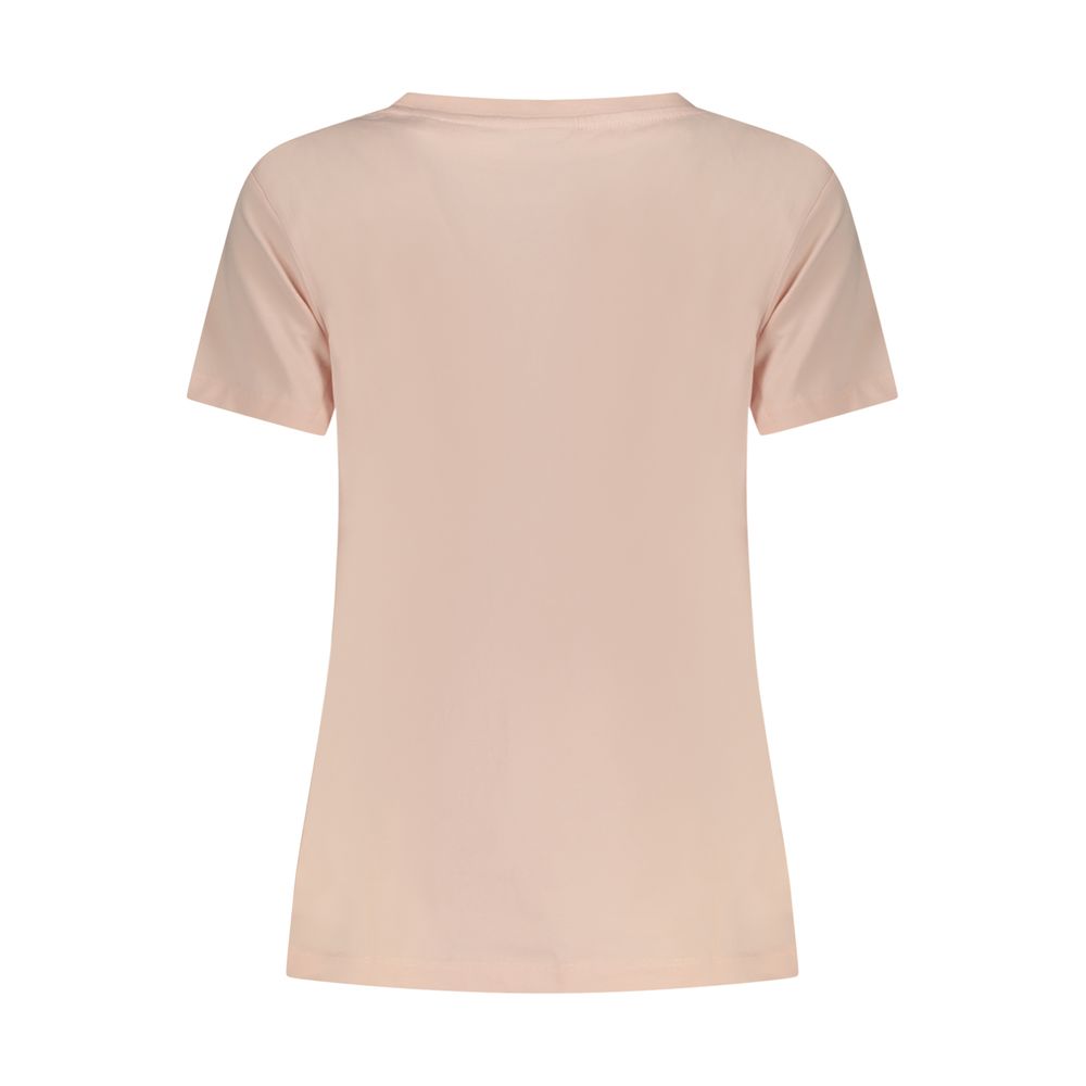 Pink Cotton Women's T-Shirt