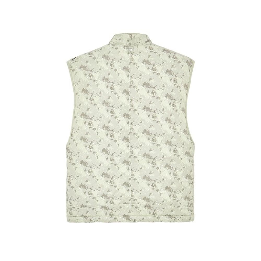 Bicolor Polyamide Sleveless Jacket