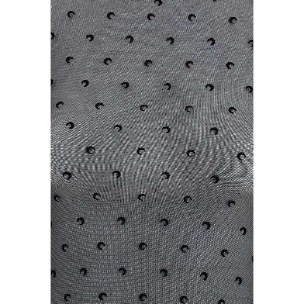 Black Polyamide Pattern Shirt