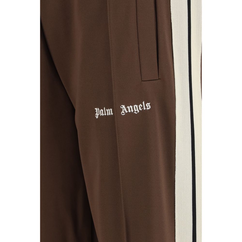 Brown Polyester Joggers (Workout Pants)