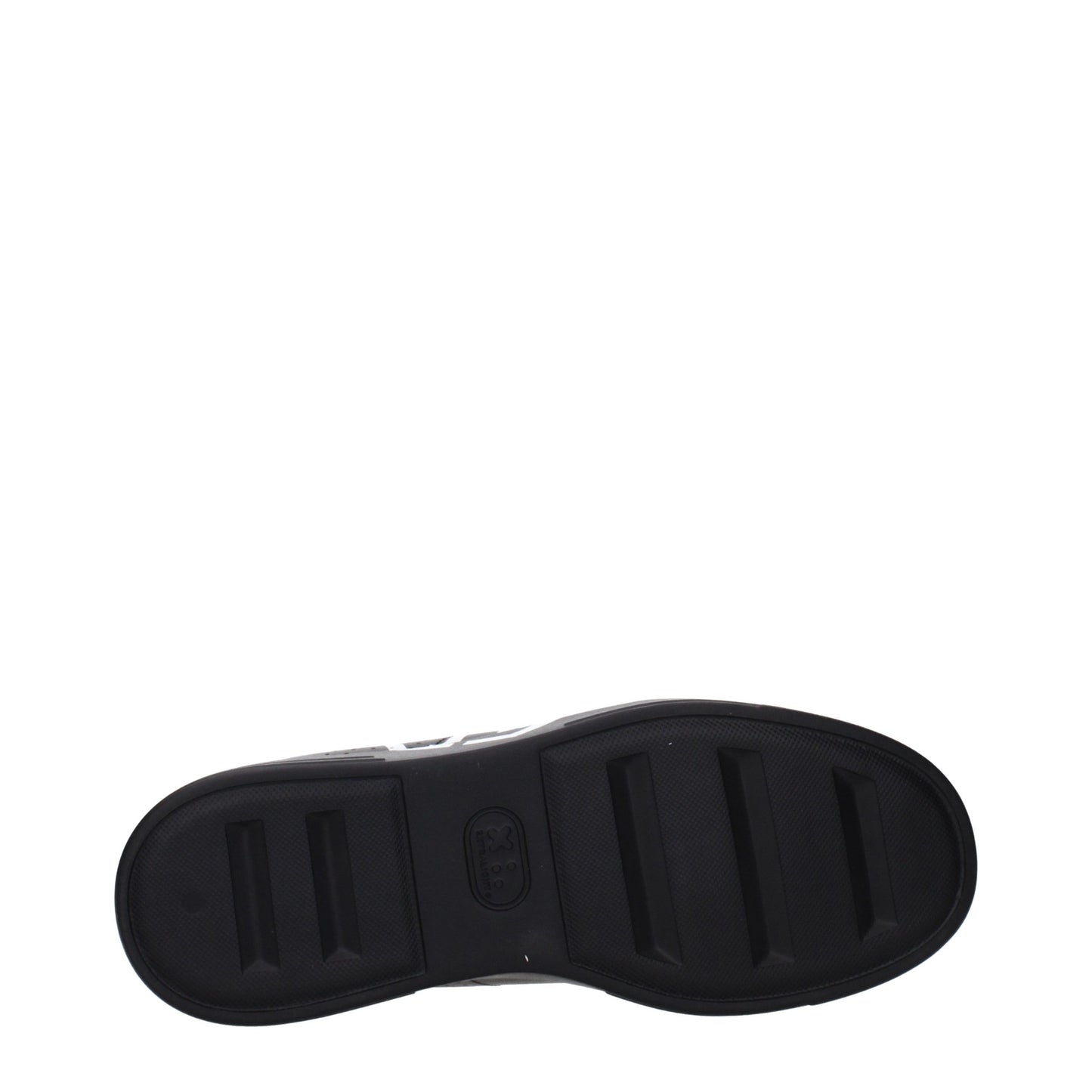 Black Leather Low Top Sneakers