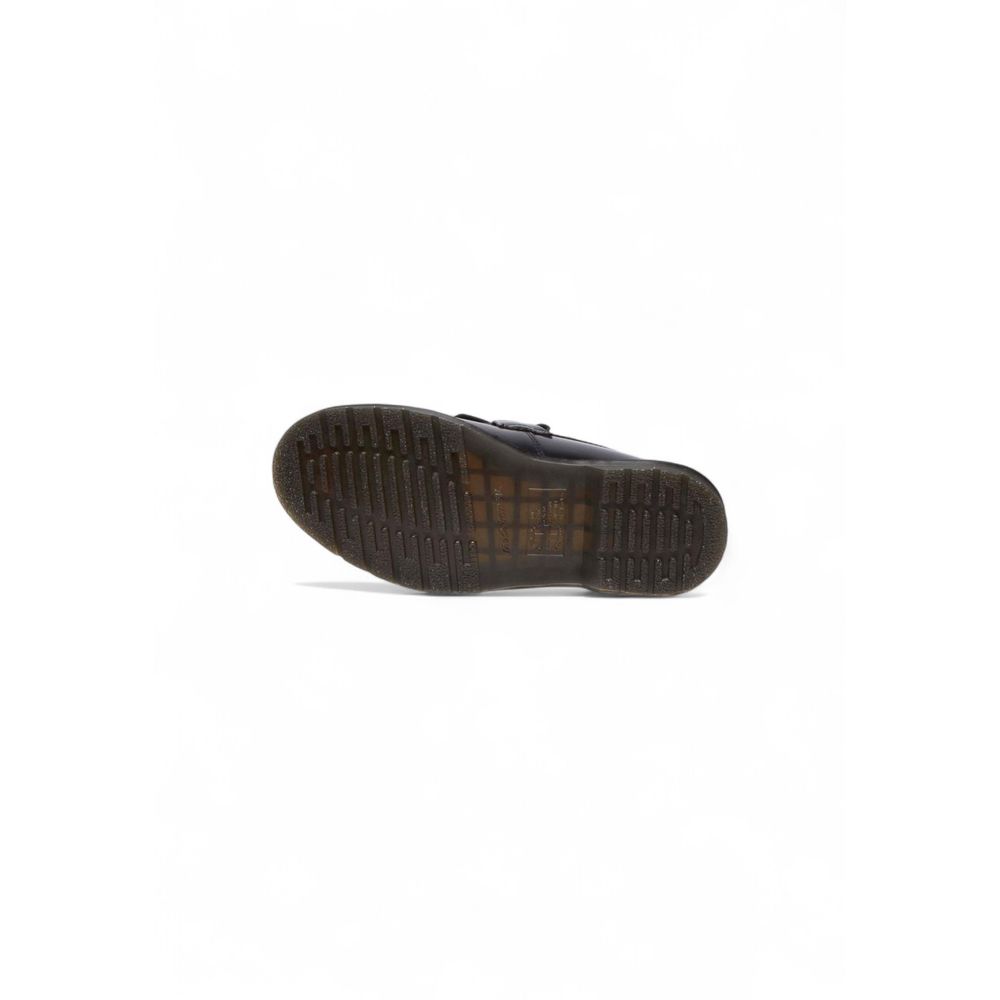 Black Leather Slip-On Loafers