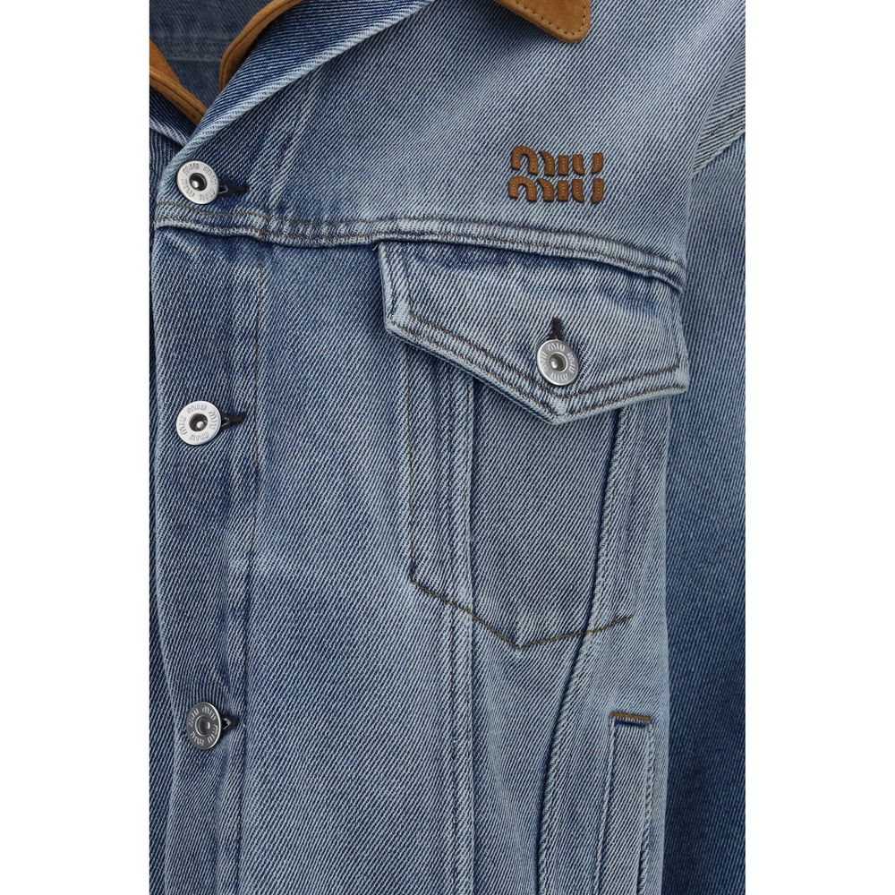 Blue Cotton Denim Jacket