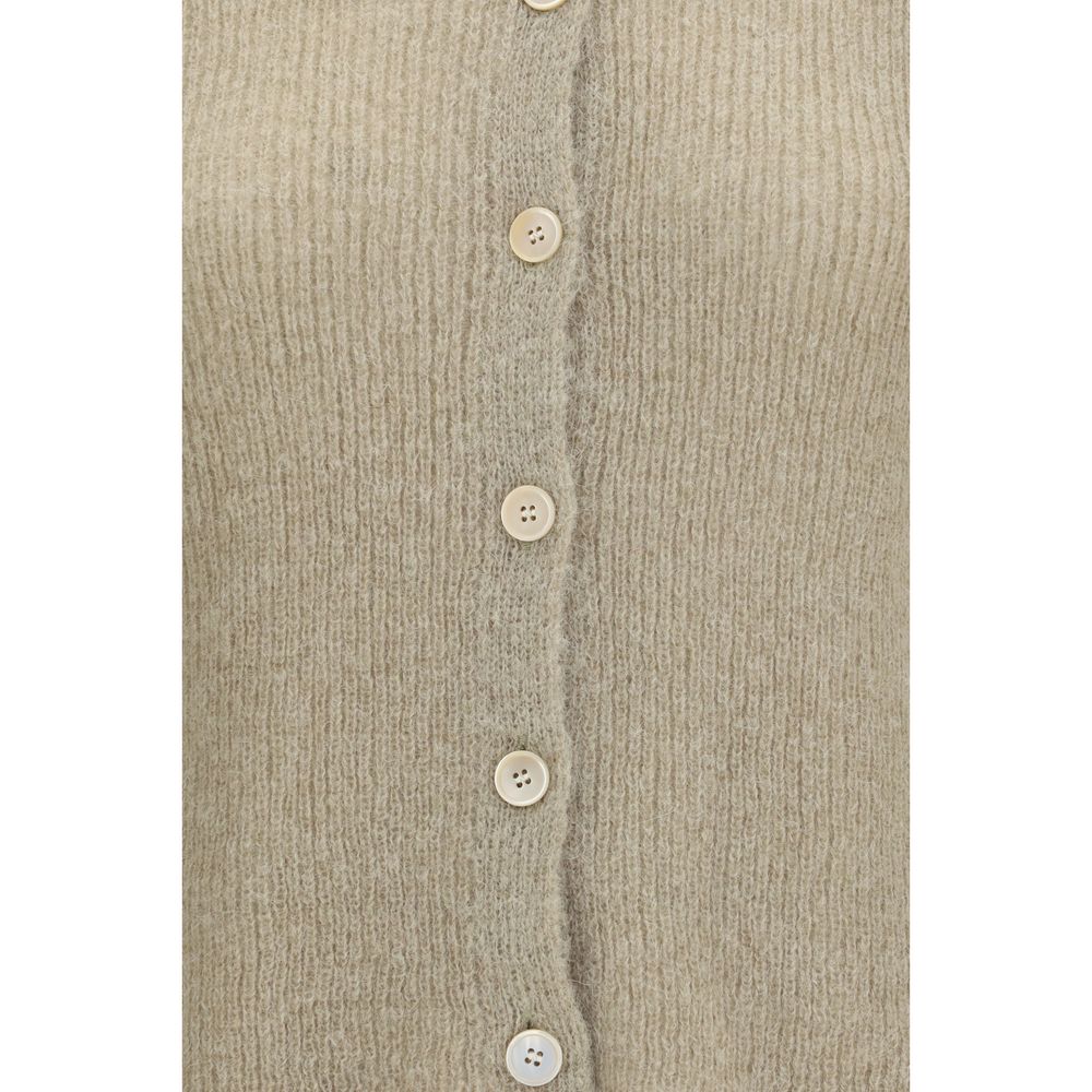 Beige Alpaca Vicugna Pacos Polo Shirt
