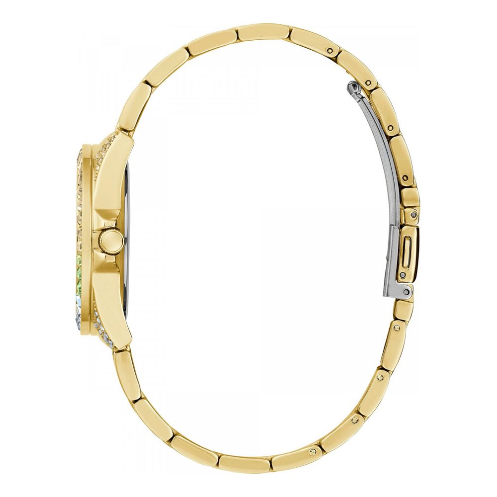 Gold Stainless Steel Dress Watch