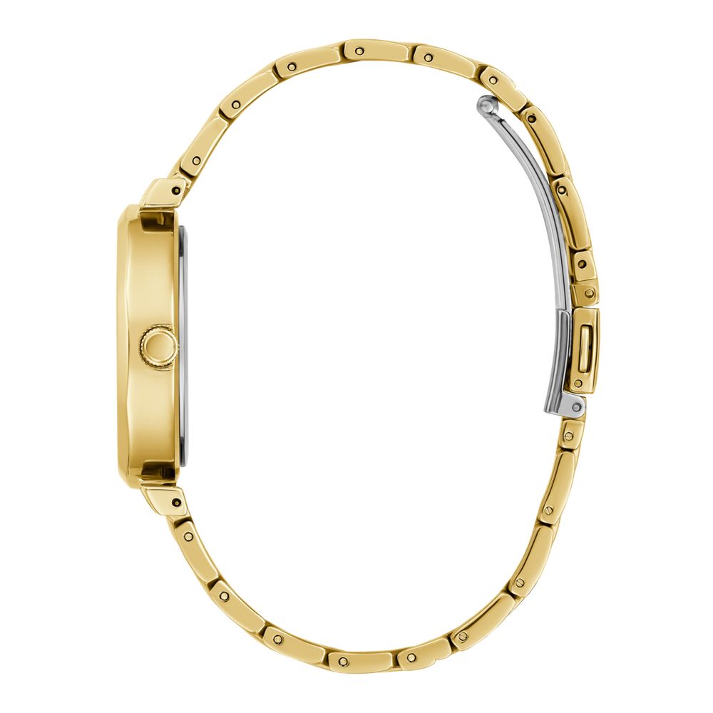 Gold Stainless Steel Dress Watch