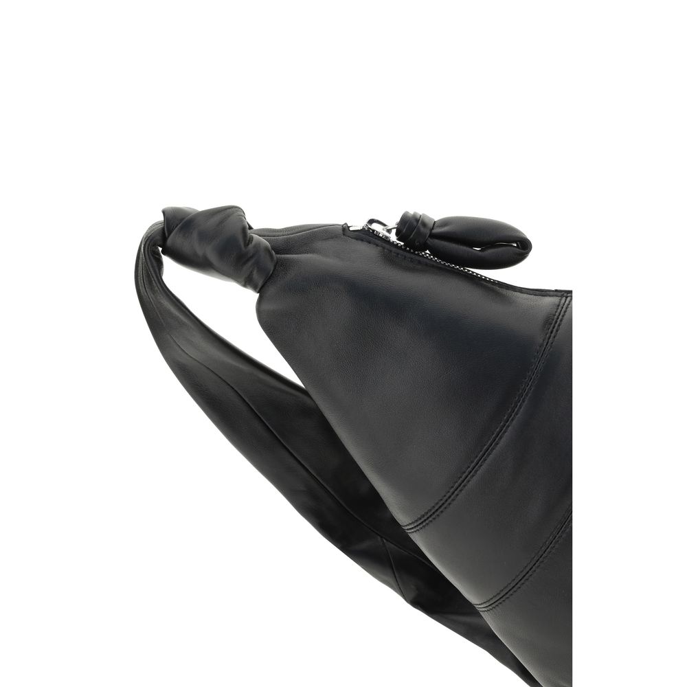 Black Calf Leather Bos Taurus Shoulder Bag