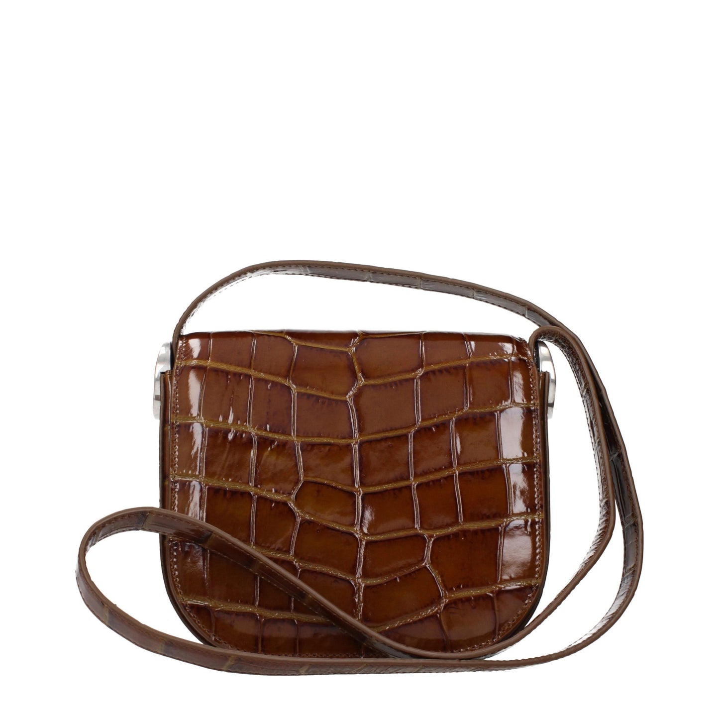 Brown Leather Crossbody Bag