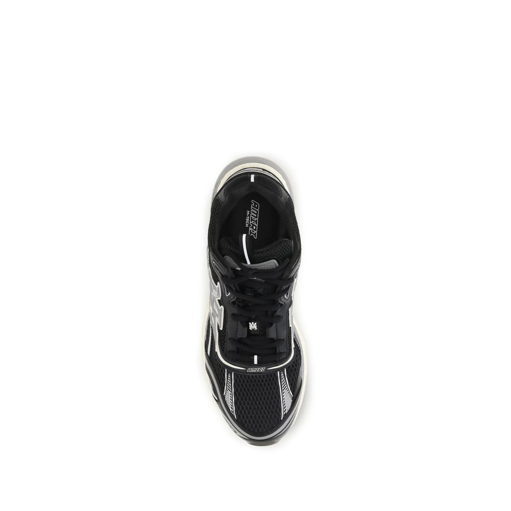 Black Calf Leather Bos Taurus Athletic Sneakers