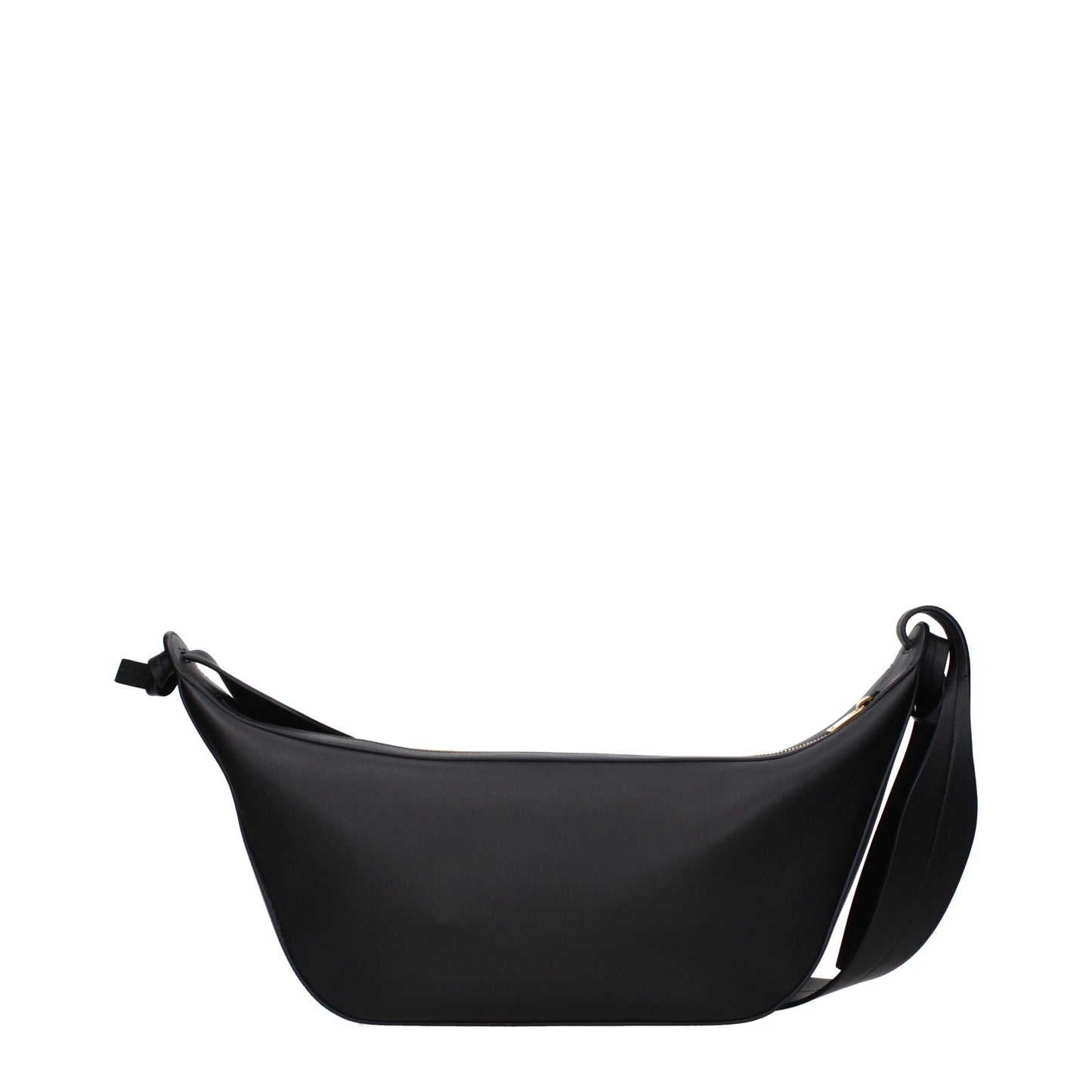 Black Leather Shoulder Bag