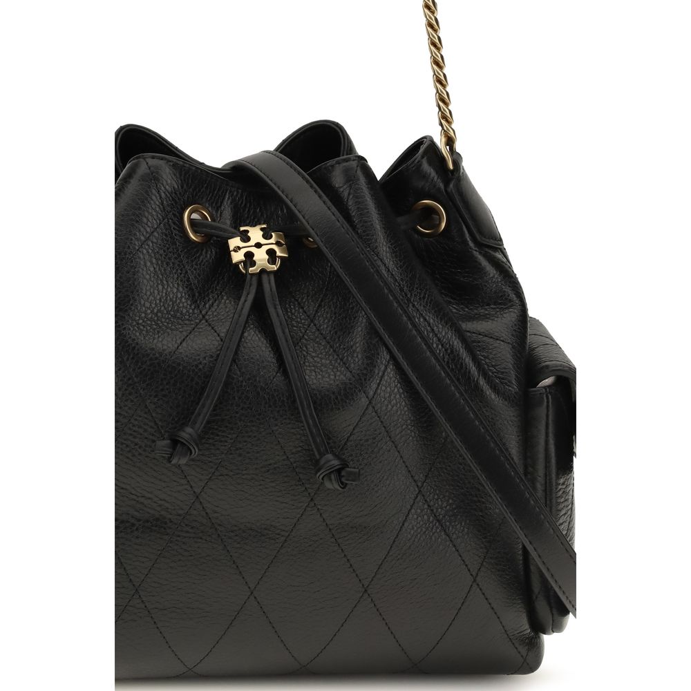Black Calf Leather Bos Taurus Shoulder Bag