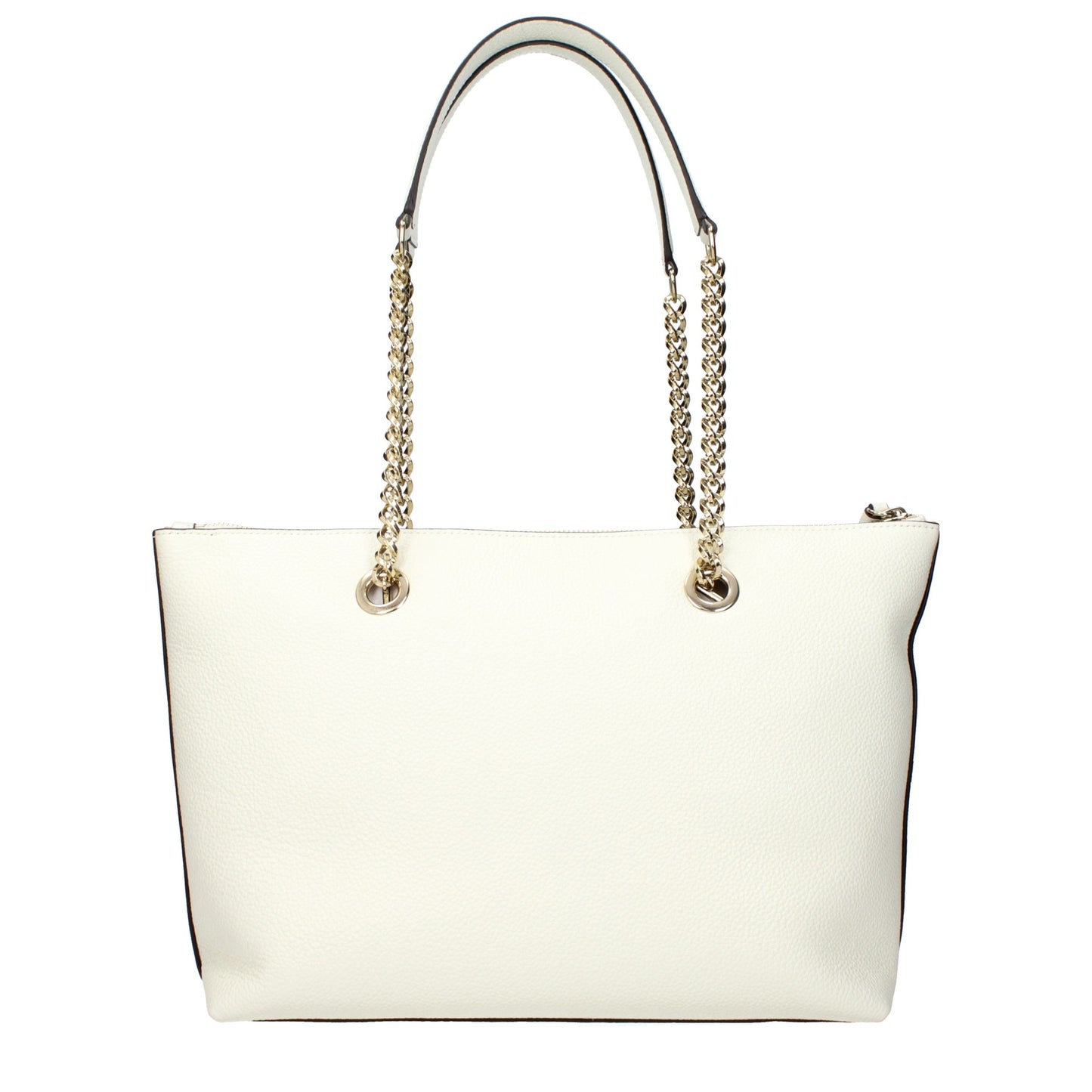 White Leather Shoulder Bag