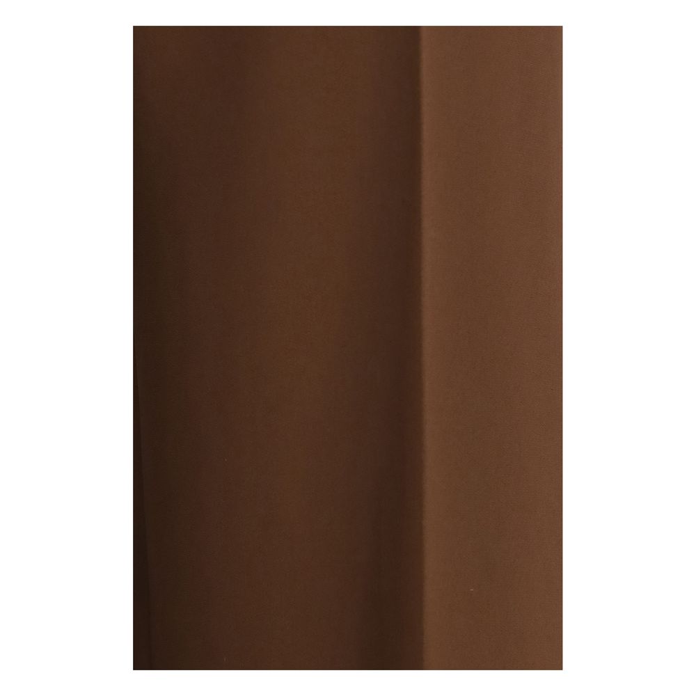 Brown Viscose Flared Pants