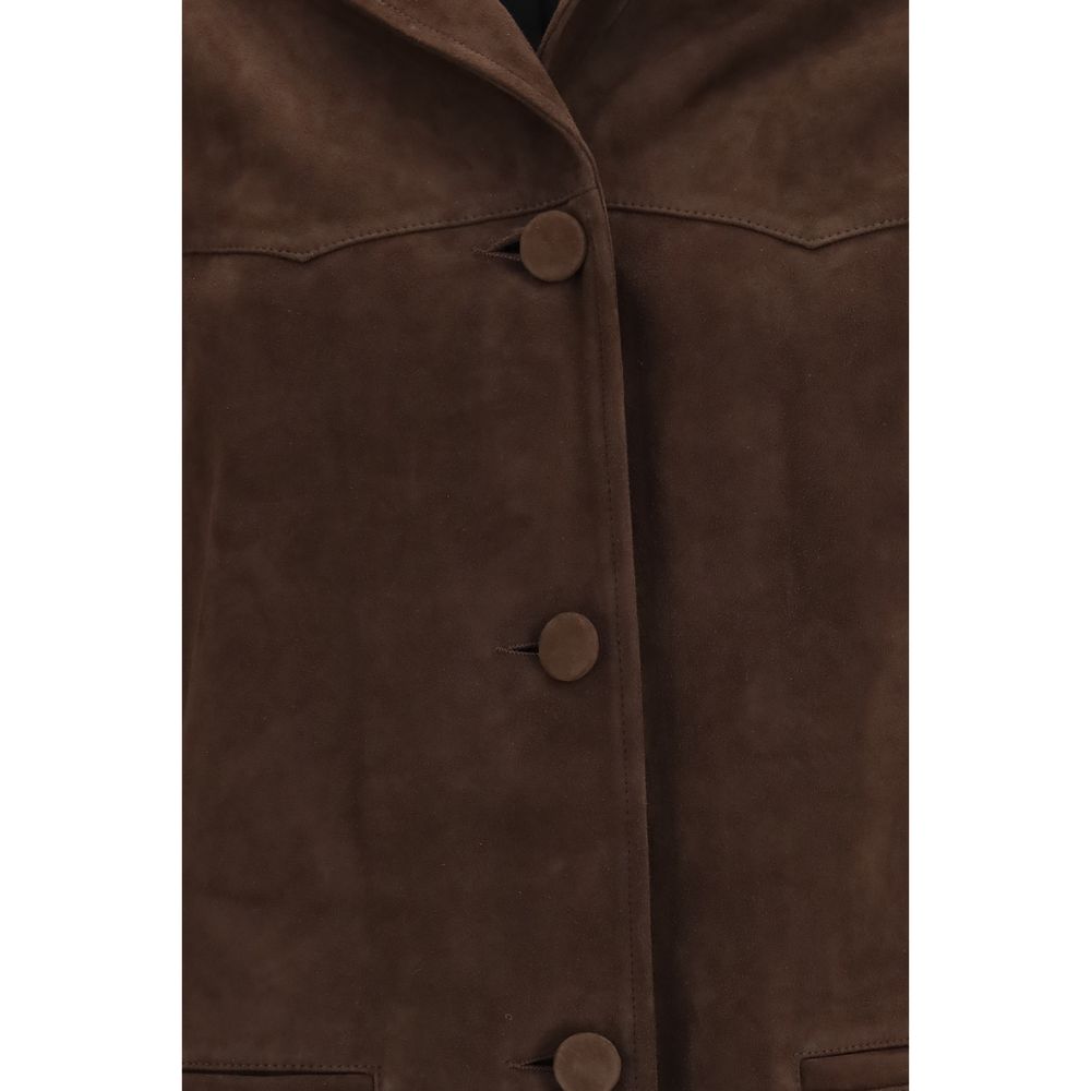 Brown Goatskin Jacket