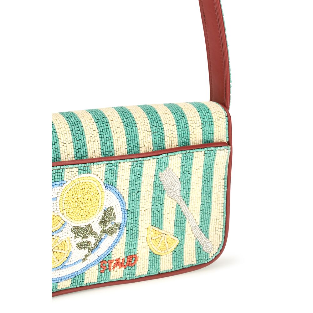 Multicolor Rayon Shoulder Bag