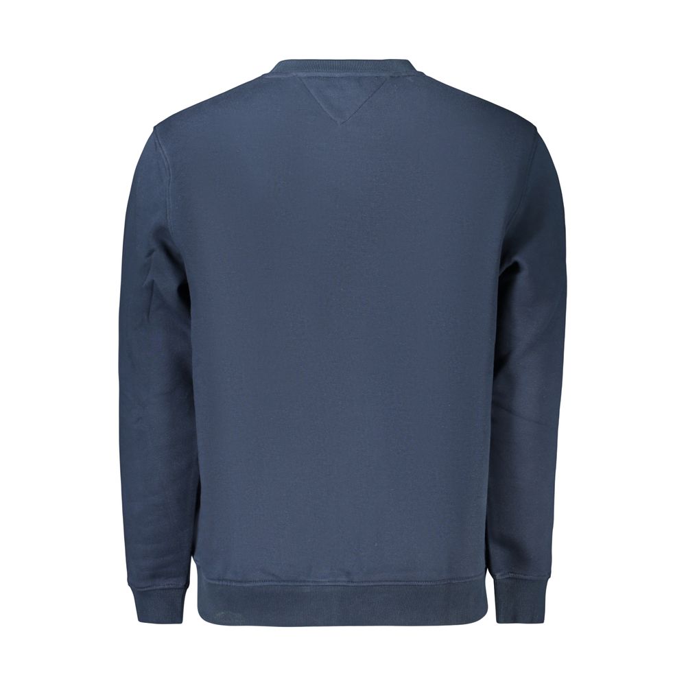 Blue Cotton Men's Sweatshirt