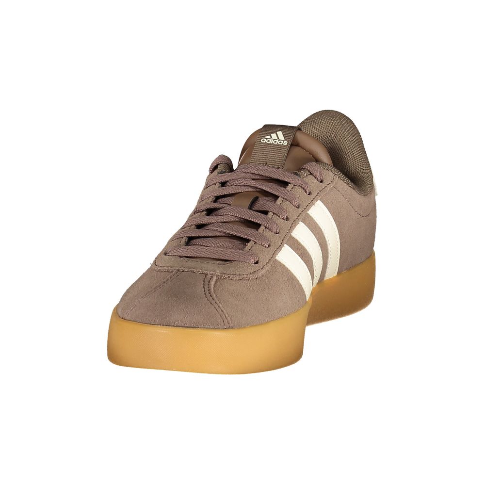 Brown Polyurethane Women's Sneaker