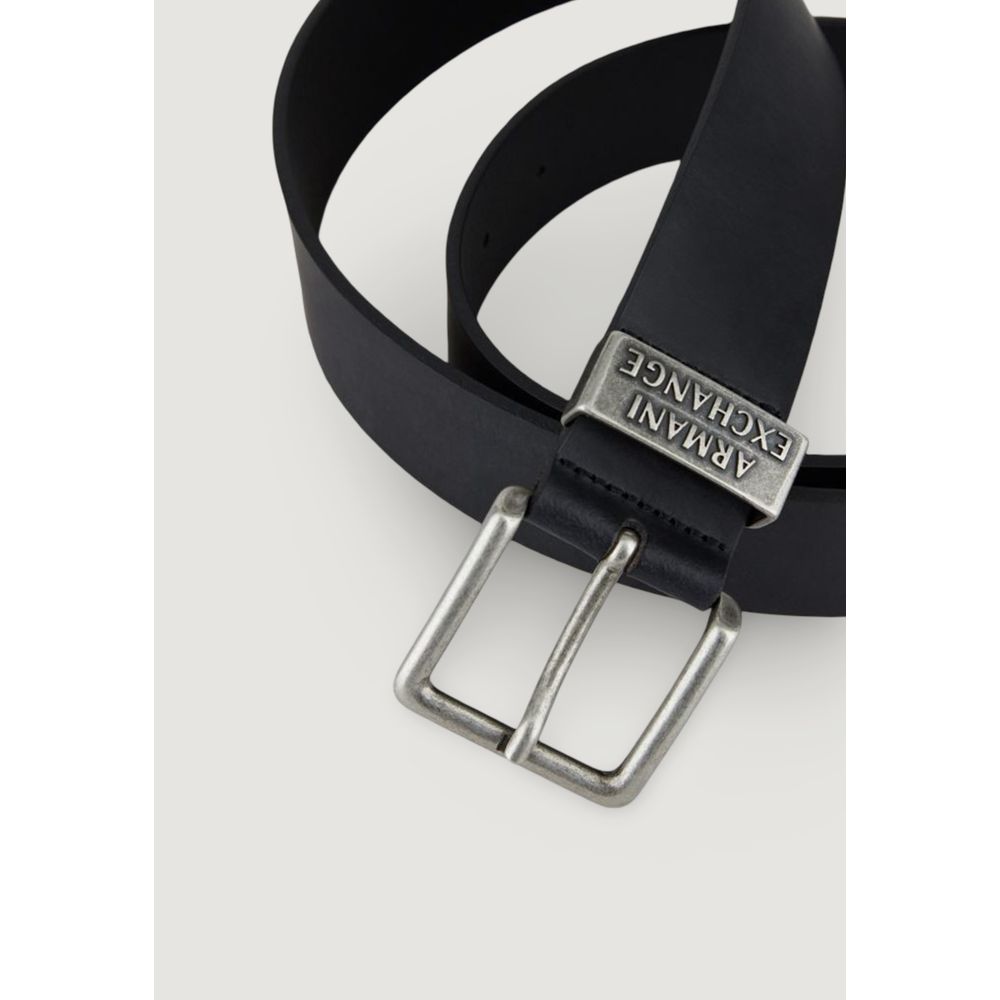 Black Leather Regular Belt