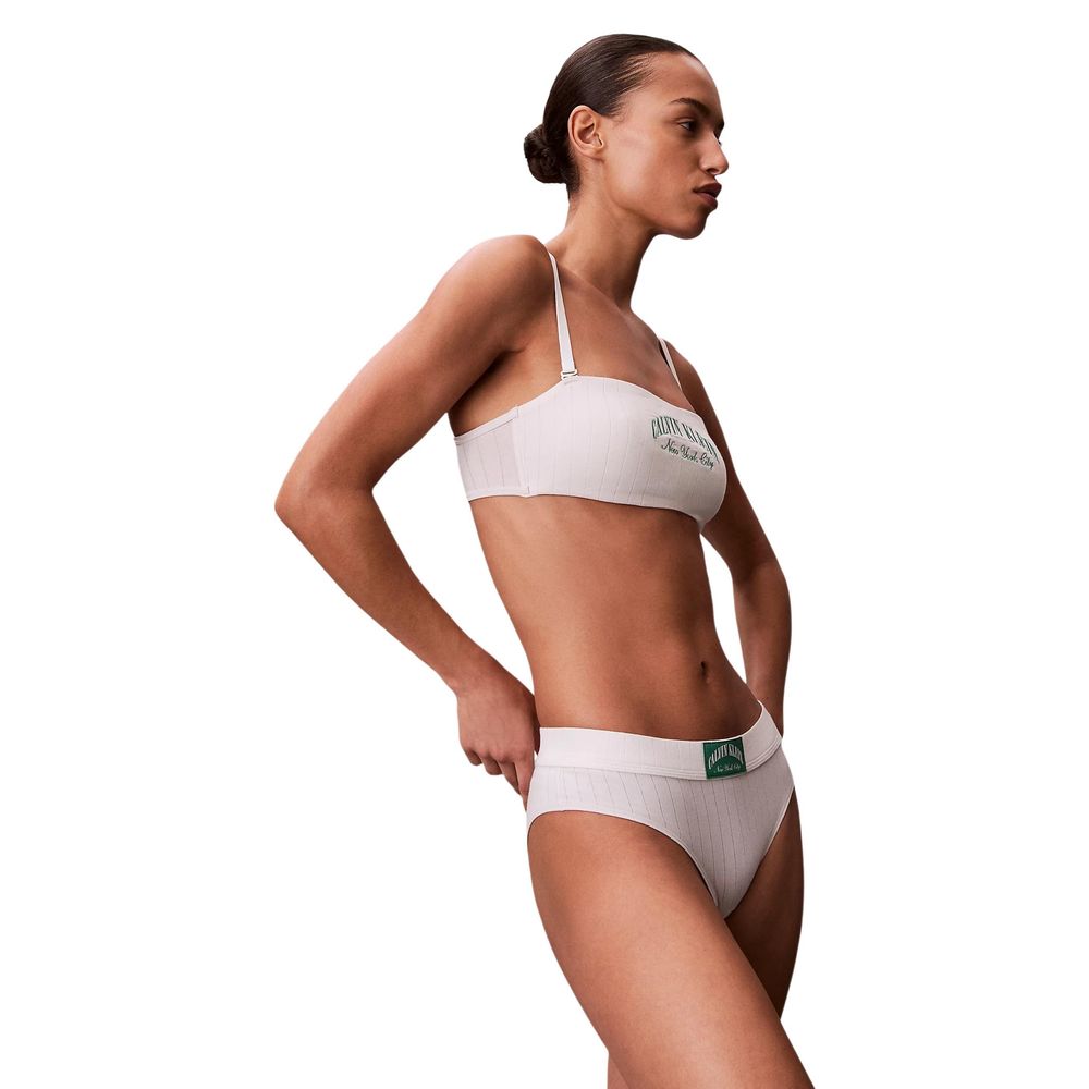 White Cotton Bra