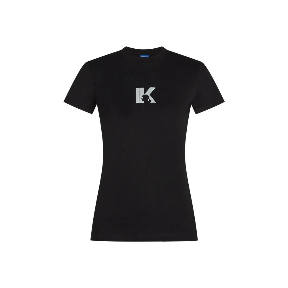 Black Cotton T-Shirt