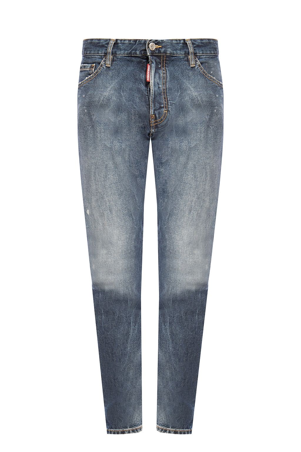 Blue Cotton Jeans Denim