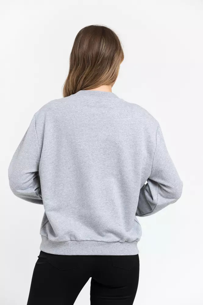 Gray Cotton Sweatshirt