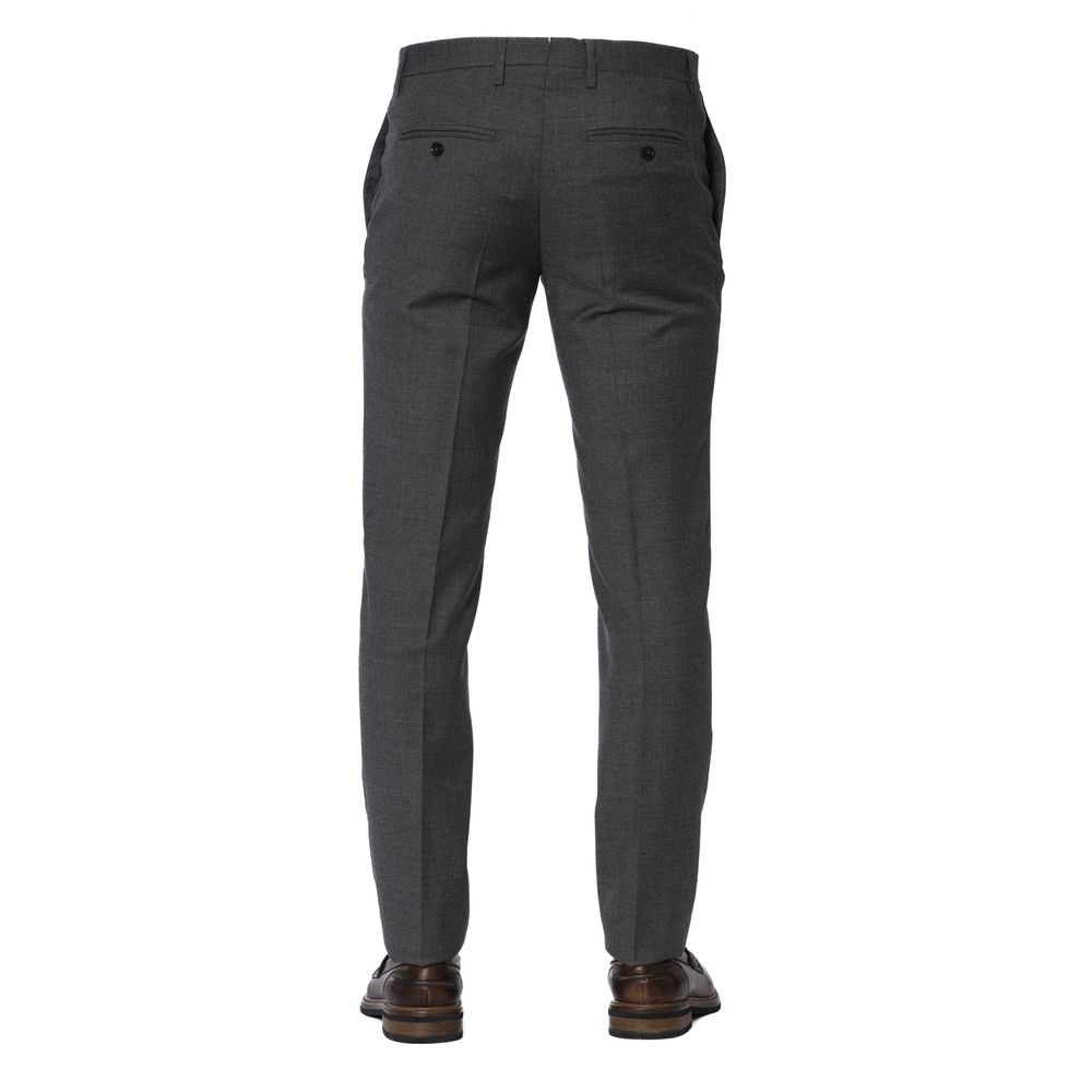 Gray Wool Pant